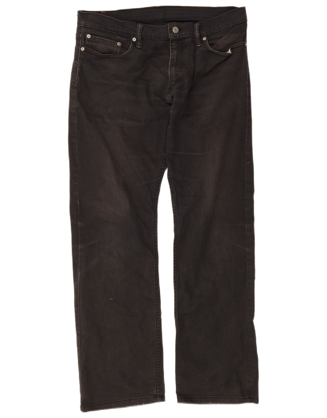 Levi's Mens 514 Straight Jeans W34 L32 Μαύρο