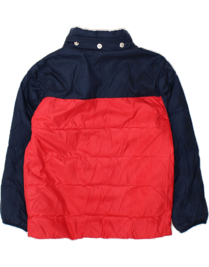 NIKE Boys Padded Jacket 5-6 Years Red Colourblock Polyester Vintage Nike and Second-Hand Nike from Messina Hembry 