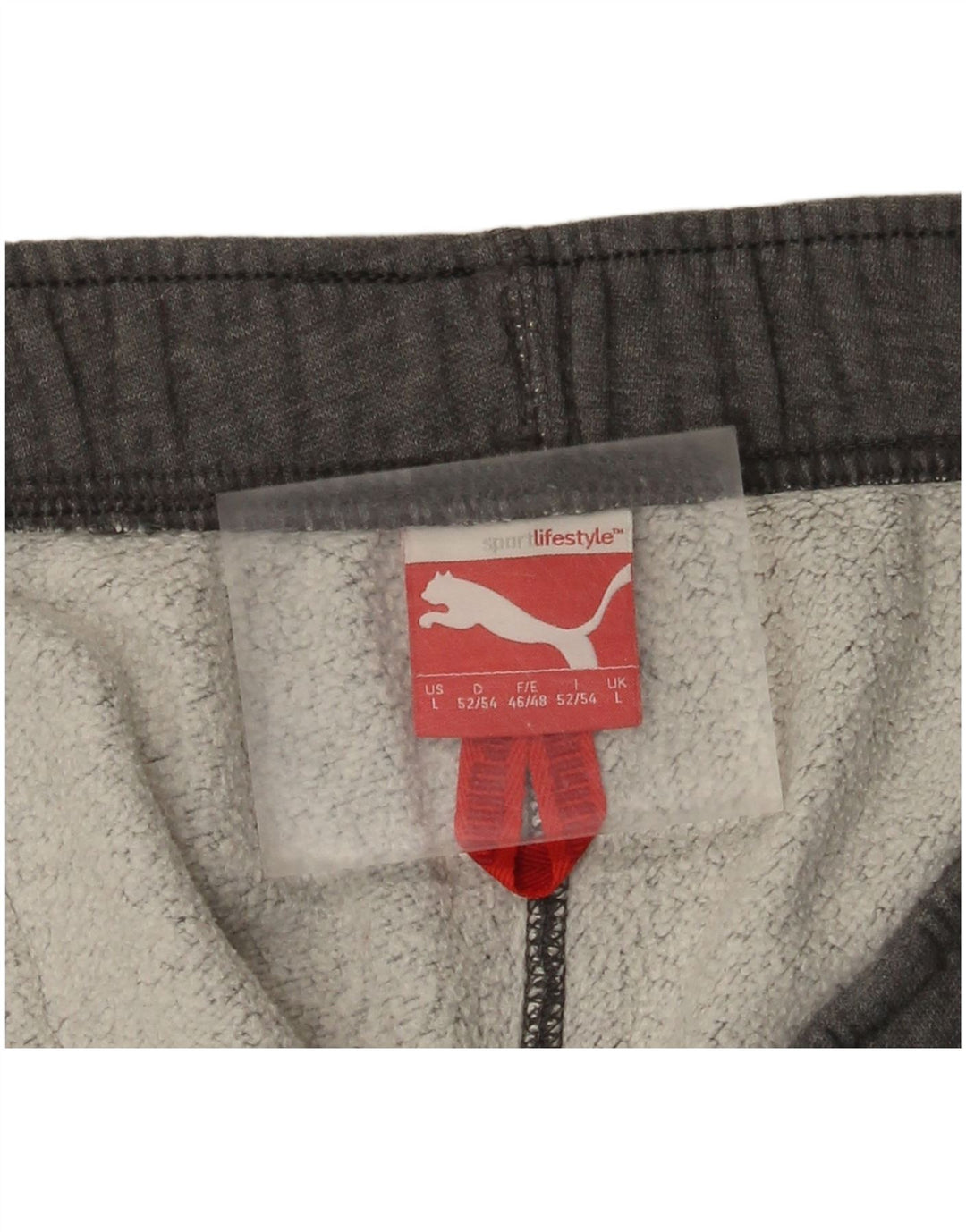 Ανδρική αθλητική φόρμα Puma Graphic Παντελόνι Joggers Large Grey