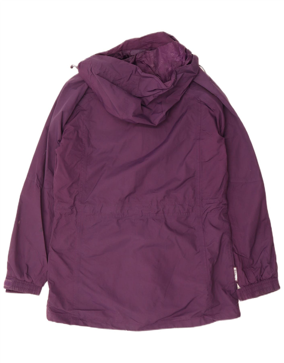 Mountain Warehouse Γυναικείο μπουφάν βροχής με κουκούλα UK 12 Medium Purple Nylon
