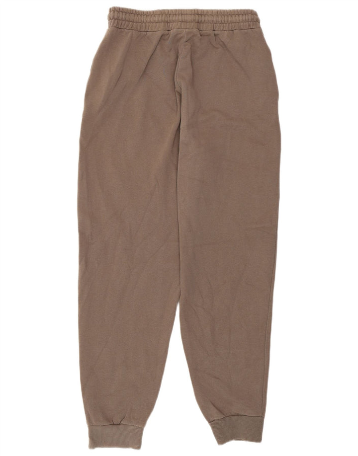 Zara Γυναικεία αθλητική φόρμα Παντελόνι Joggers UK 10 Small Brown Βαμβακερό