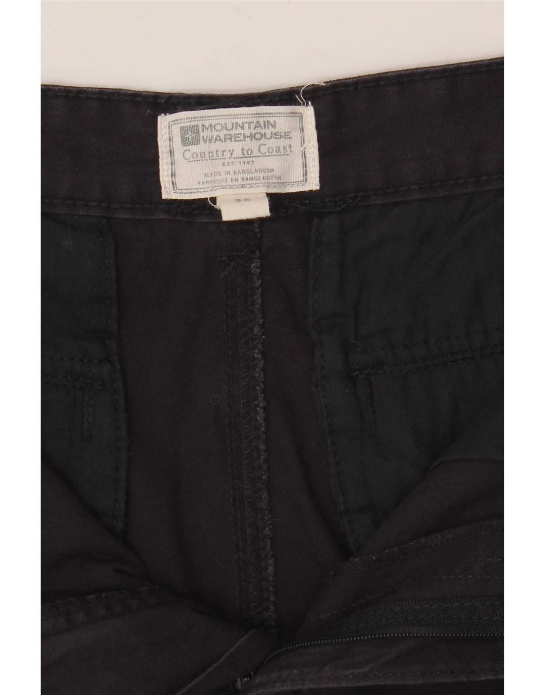 Ανδρικό σορτς Cargo Mountain Warehouse W30 Medium Navy Blue Cotton