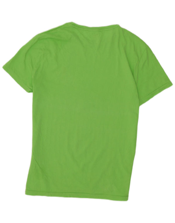 Γυναικείο γραφικό μπλουζάκι Polo Ralph Lauren Top UK 14 Medium Green