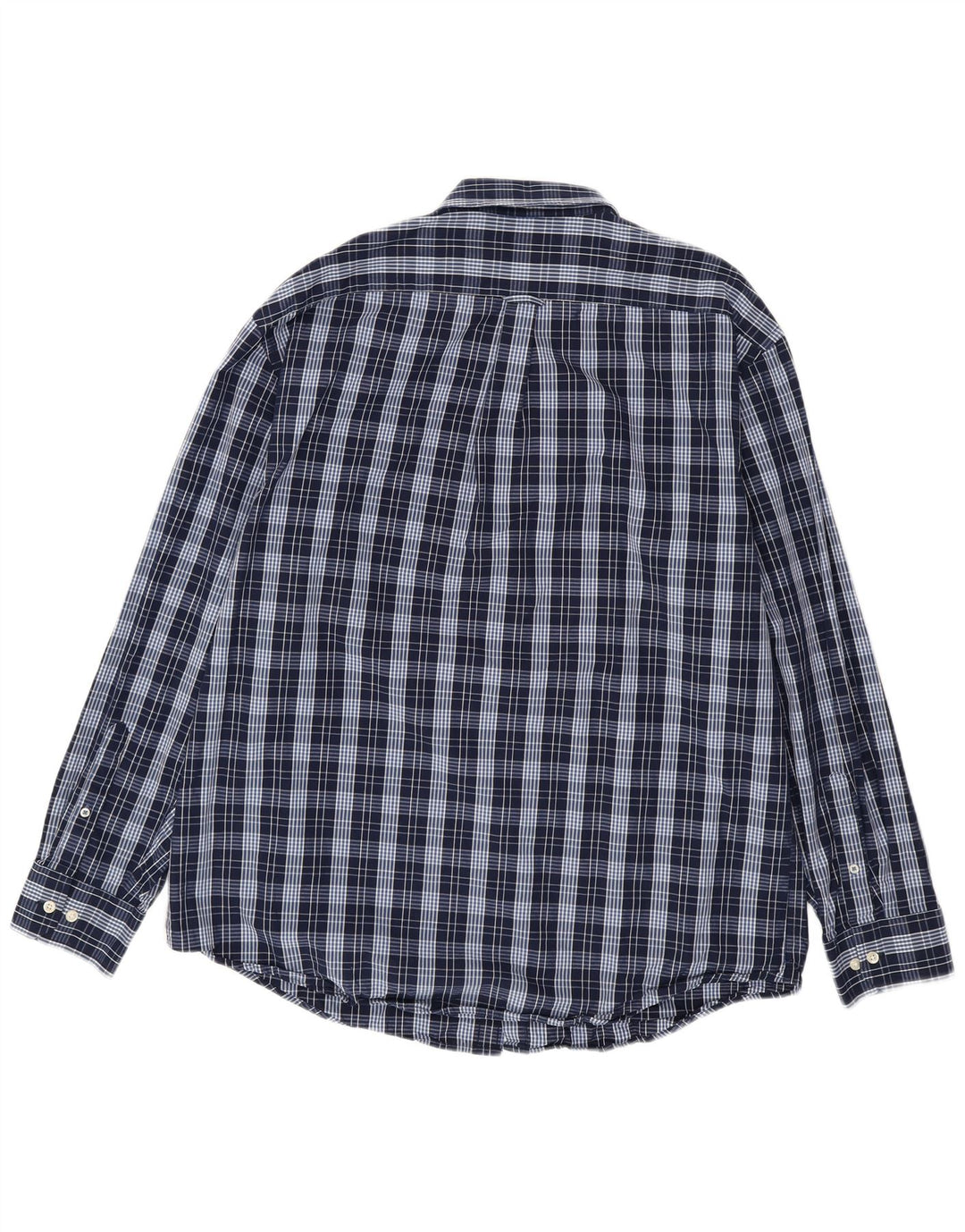 Ανδρικό πουκάμισο IZOD XL Navy Blue Check Cotton