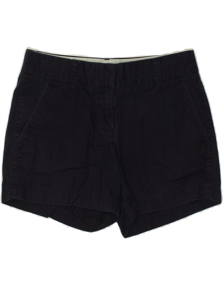 J. CREW Womens Broken In Chino Shorts US 2 XS W30  Navy Blue Cotton | Vintage J. Crew | Thrift | Second-Hand J. Crew | Used Clothing | Messina Hembry 