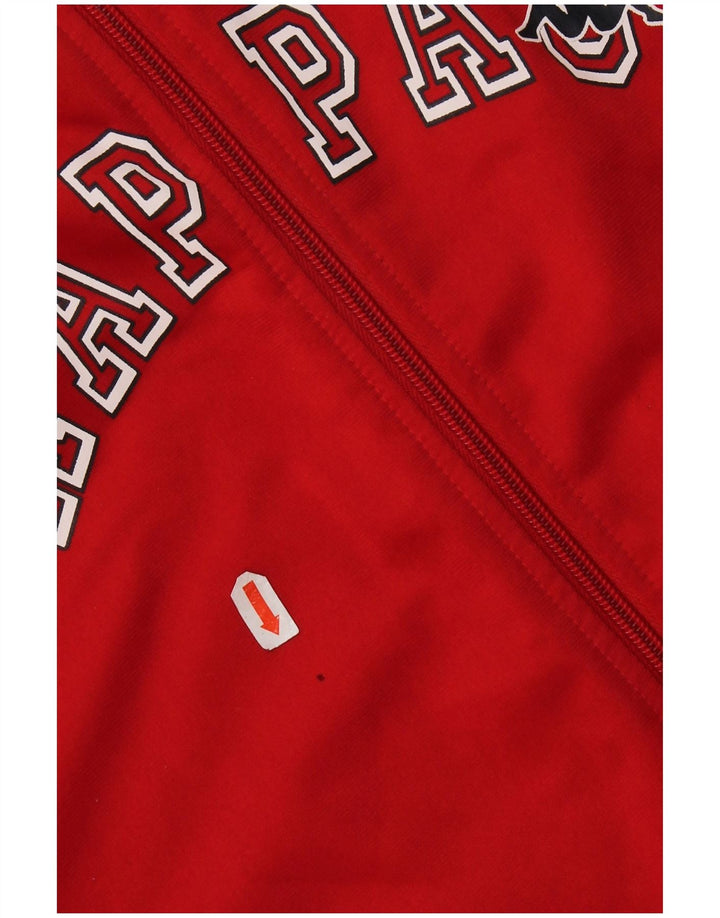 Ανδρική φόρμα γραφική Kappa Top Jacket XL Red Polyester