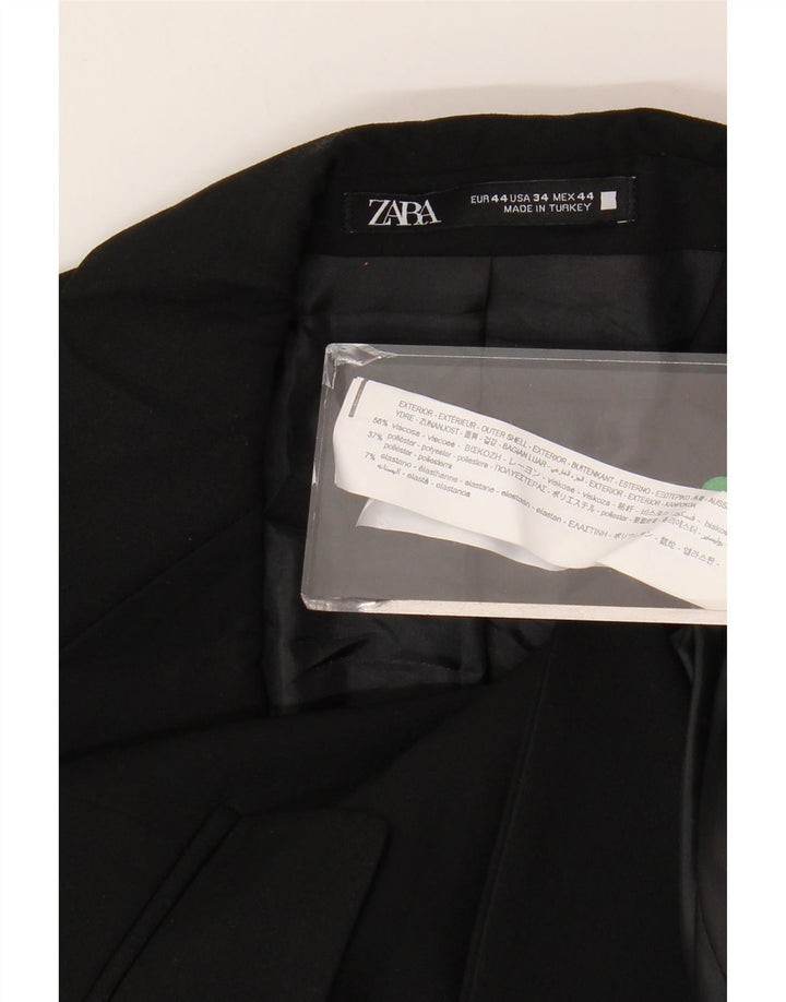 ZARA Ανδρικό σακάκι σακάκι με 2 κουμπιά EU 44 XS Navy Blue Viscose