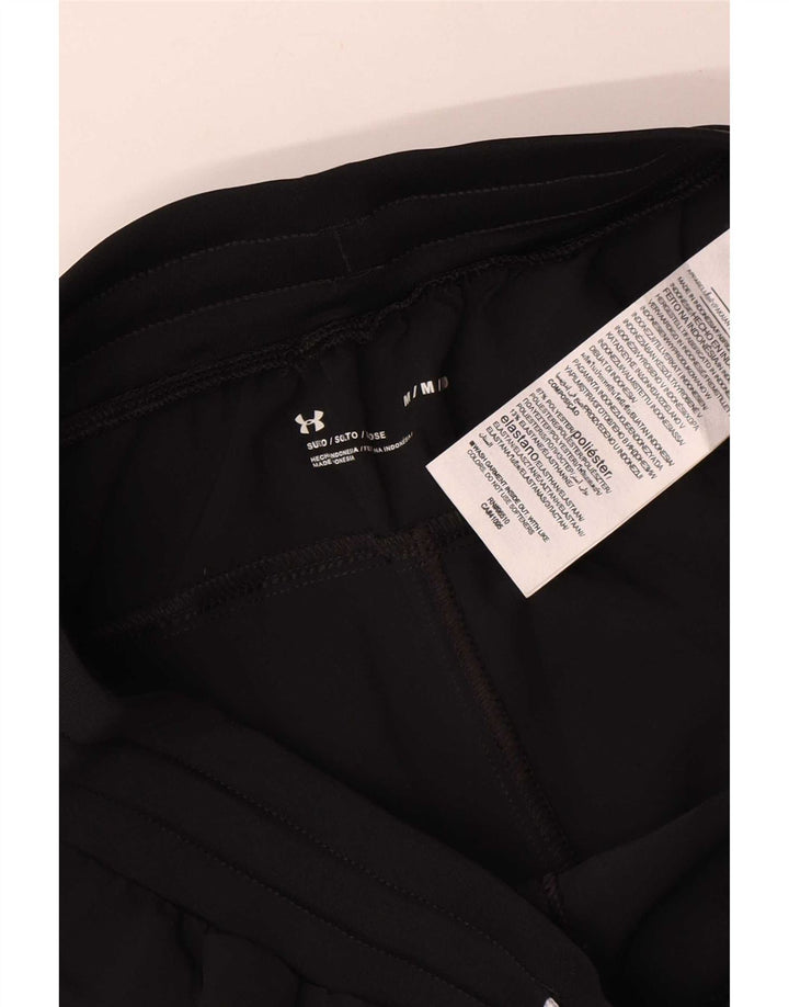 Ανδρικό γραφικό αθλητικό σορτς Under Armour, μεσαίο μαύρο πολυεστέρα