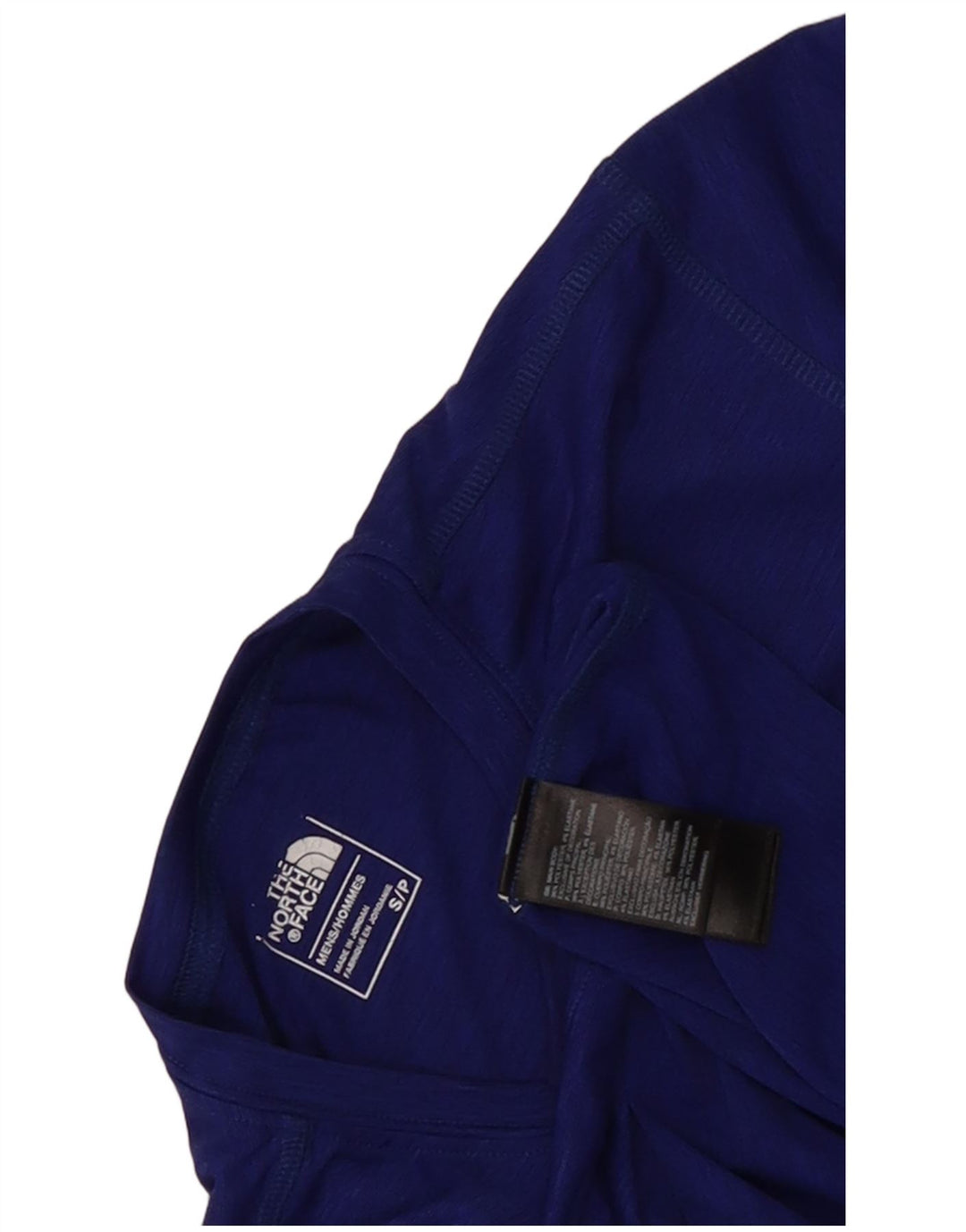 Ανδρικό T-Shirt North Face Top Small Blue Flecked Polyester