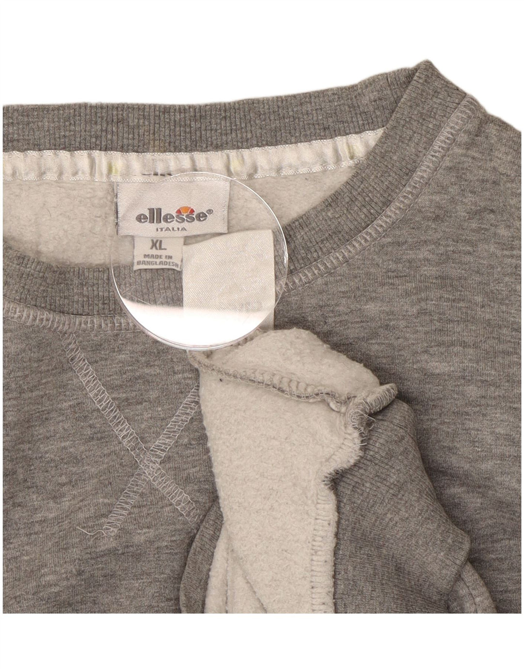 Γυναικείο φούτερ Ellesse Jumper UK 18 XL Γκρι βαμβακερό