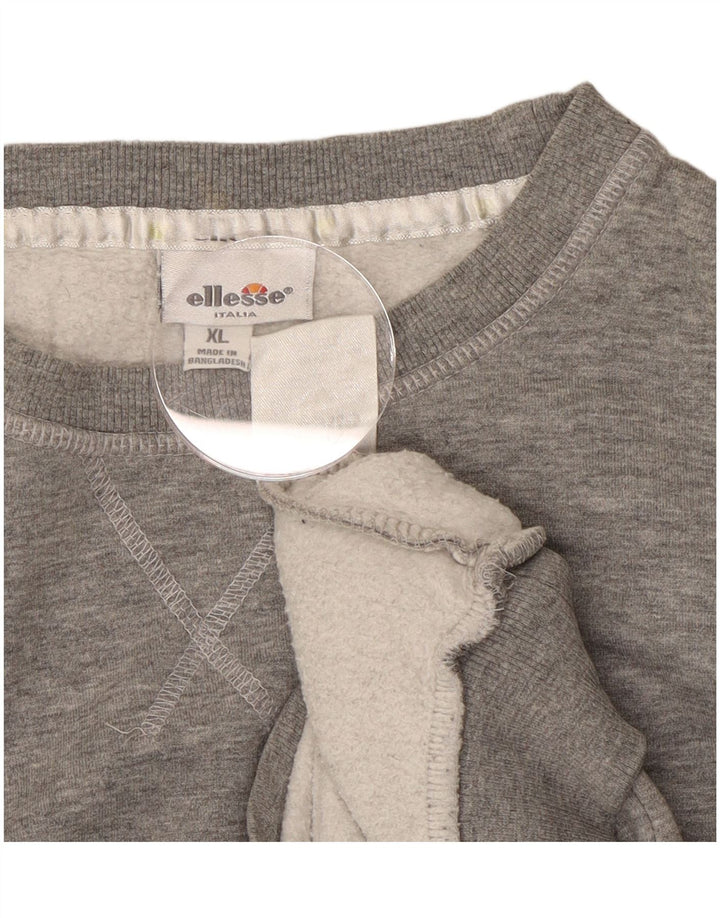 Γυναικείο φούτερ Ellesse Jumper UK 18 XL Γκρι βαμβακερό