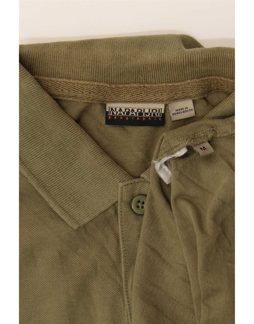Ανδρικό πουκάμισο Napapijri Geographic Polo Medium Khaki