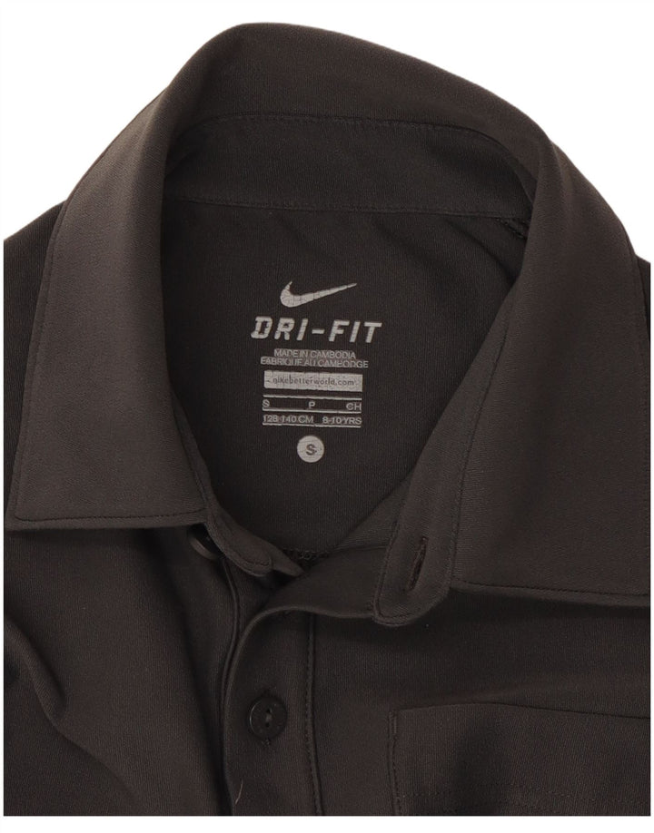 Μπλουζάκι Nike Boys Dri Fit Polo 8-9 ετών, μικρό γκρι