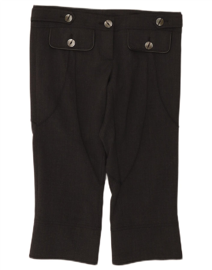 Patrizia Pepe Γυναικείο Παντελόνι Capri IT 42 Medium W30 L19 Grey Wool