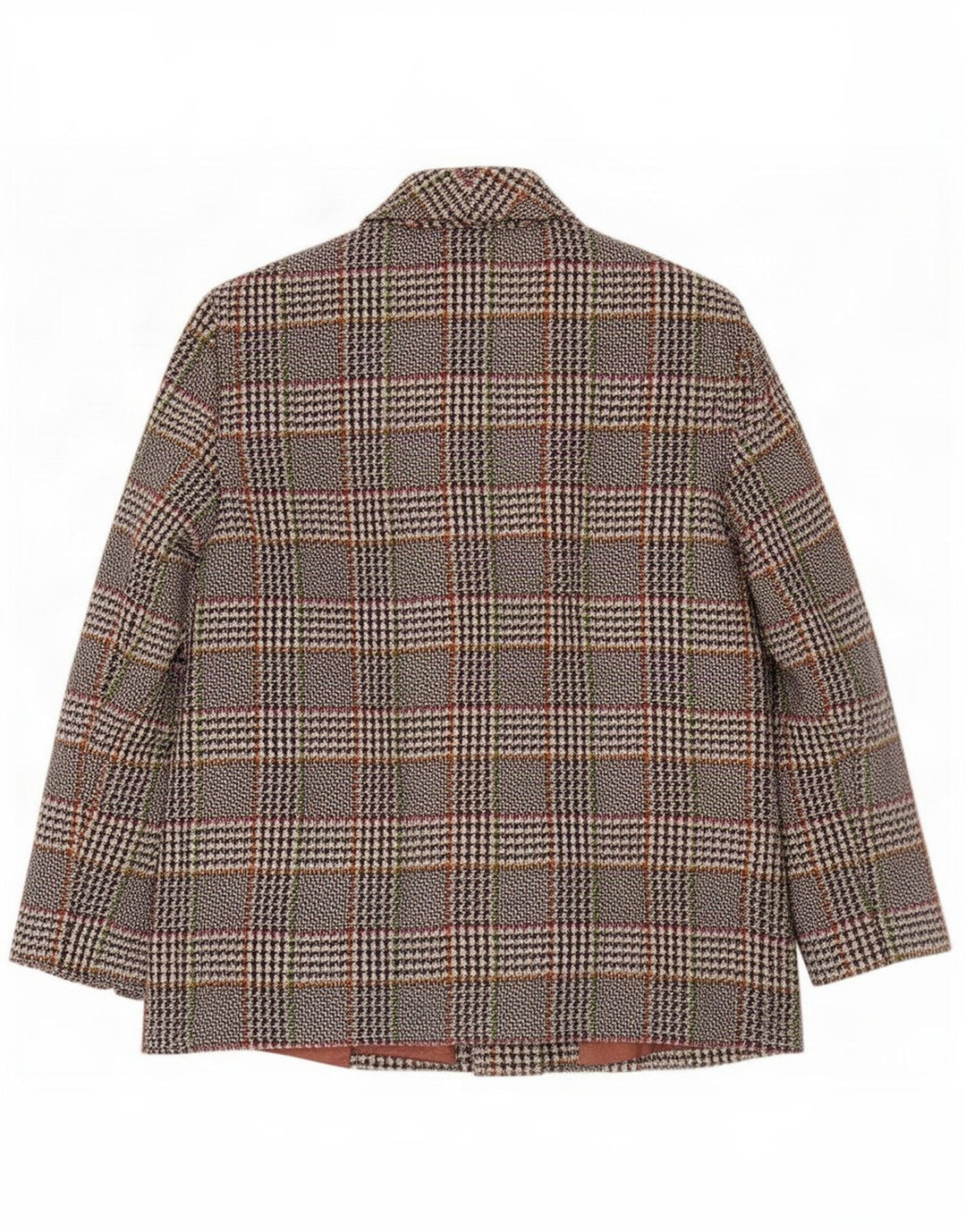 Vintage γυναικείο σακάκι με 2 κουμπιά σακάκι UK 16 Large Grey Check