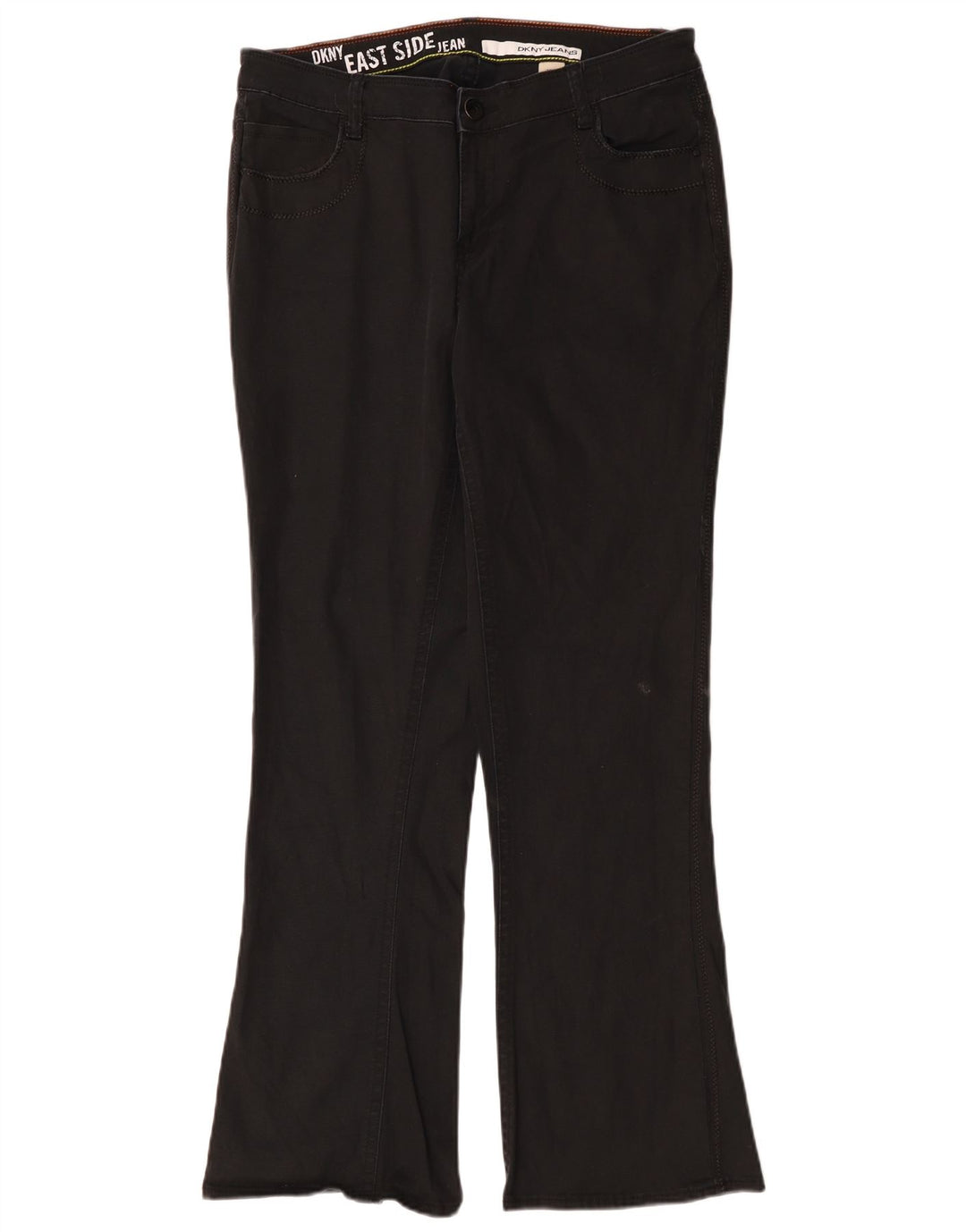 Dkny Γυναικείο Bootcut Jeans US 16 2XL W32 L31 μαύρο βαμβακερό
