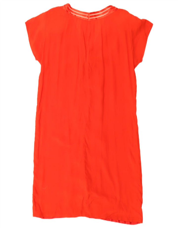 Vintage γυναικείο φόρεμα Shift UK 14 Medium Red
