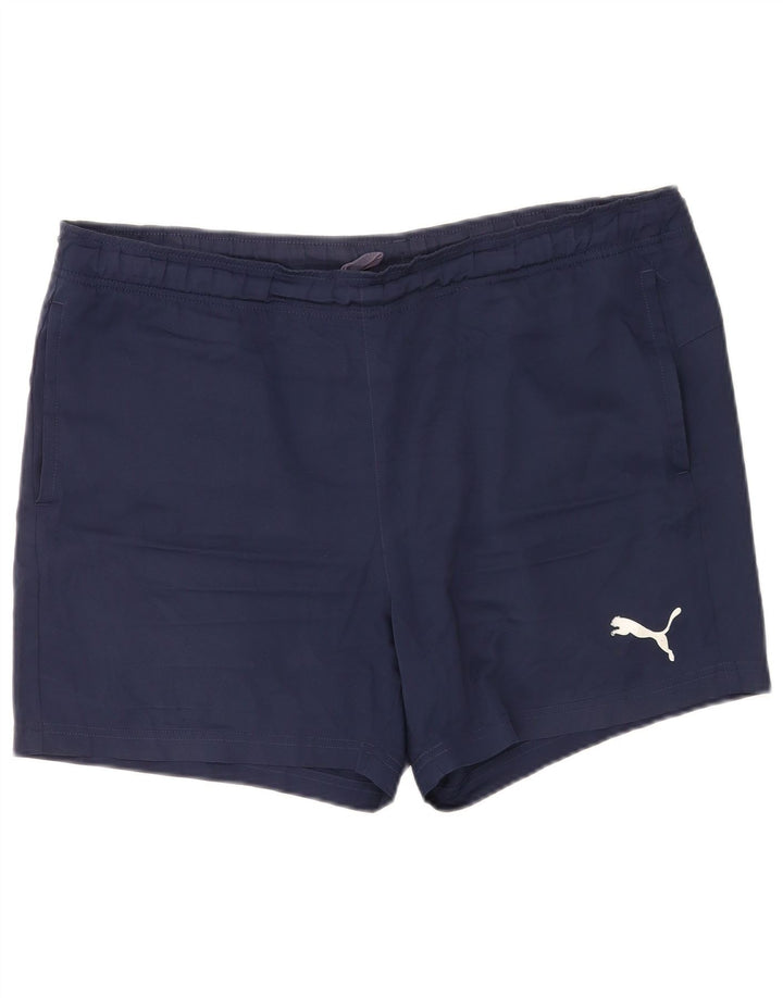Ανδρικό αθλητικό σορτς Puma μεγάλο μπλε ναυτικό