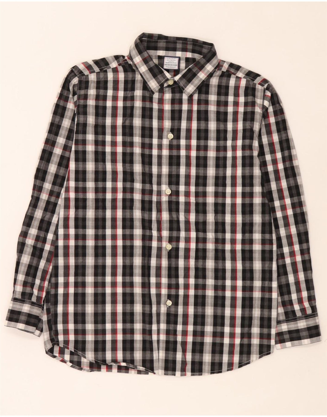Izod Boys Shirt 14-15 Years XL Πολύχρωμο βαμβακερό καρό