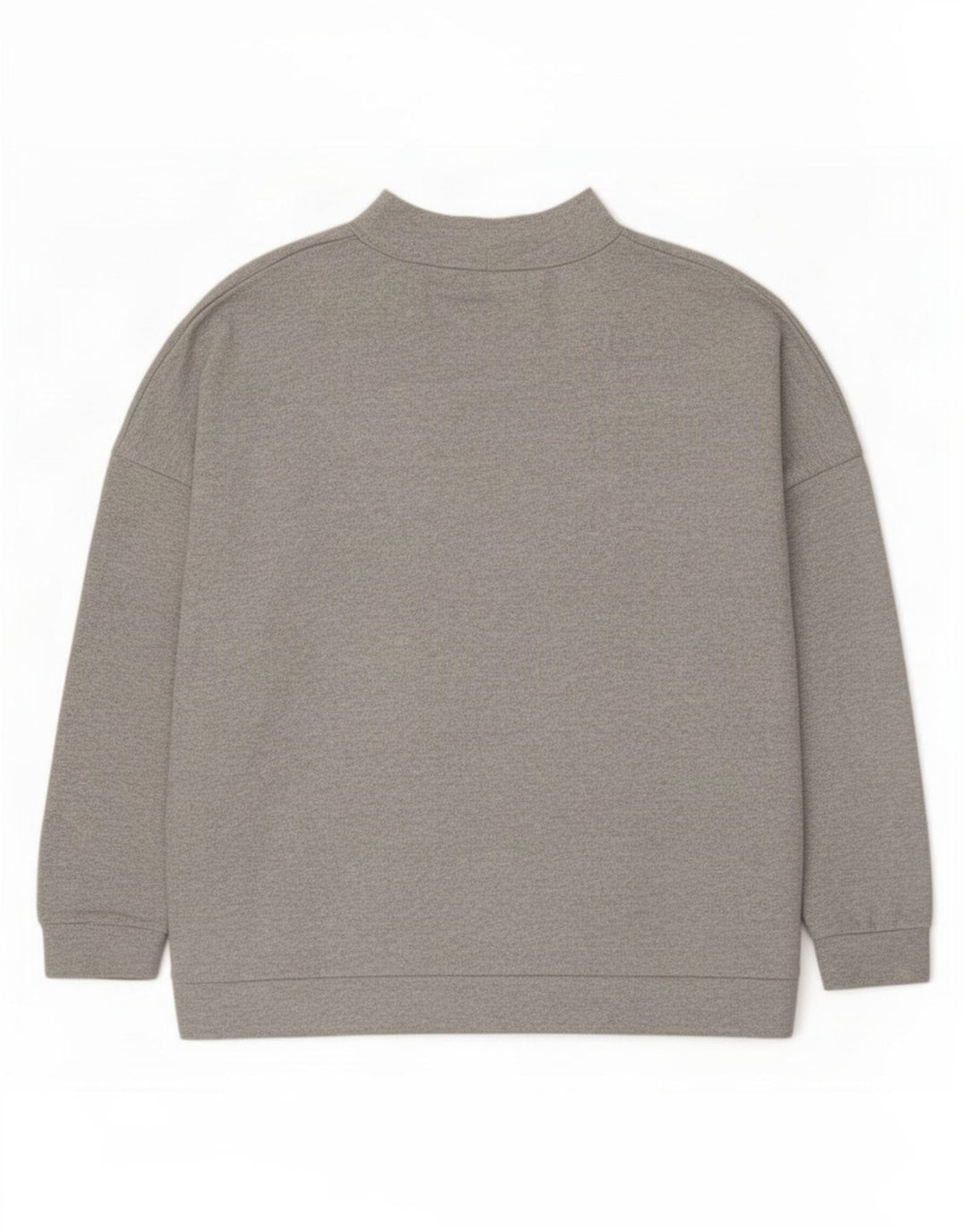 Marks & Spencer Γυναικείο πουλόβερ με λαιμό χελώνα UK 24 4XL Grey Polyester