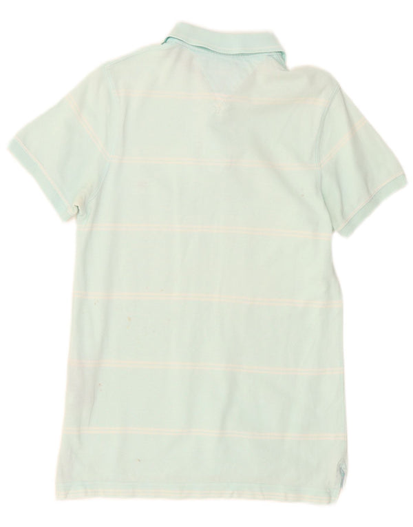 Tommy Hilfiger Ανδρικό μπλουζάκι Polo Slim Fit Μικρό Βαμβακερό μπλε ριγέ