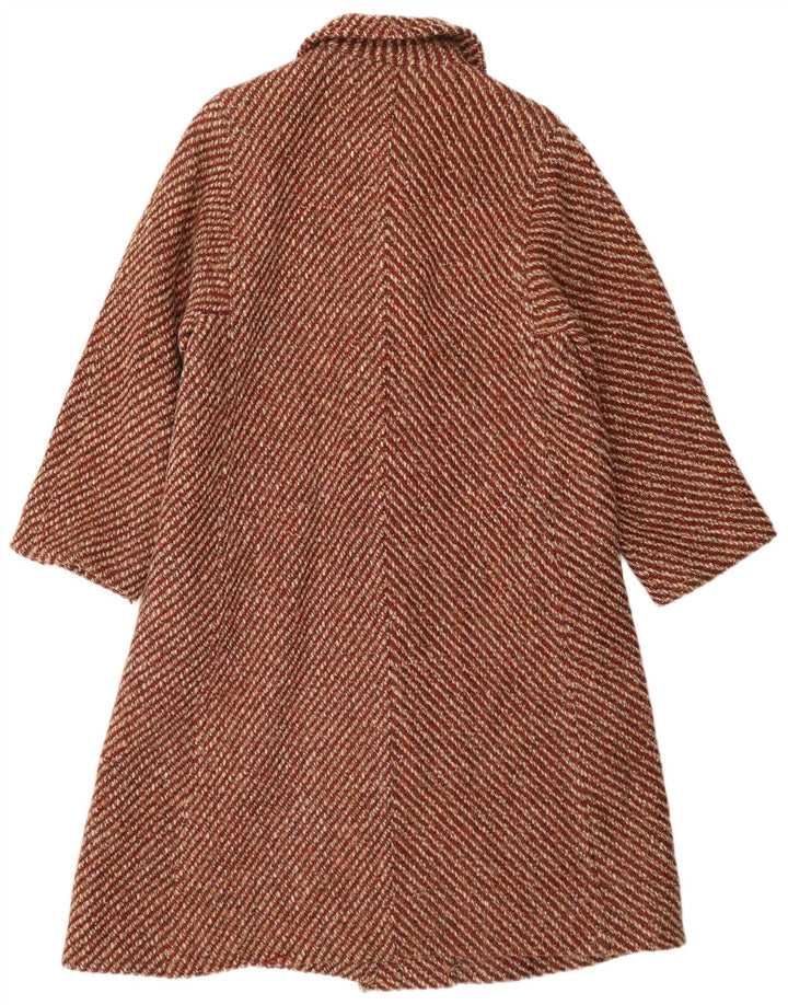 AQUASCUTUM Γυναικείο Πανωφόρι UK 12 Μεσαίο Κόκκινο Μάλλινο Κλασικό