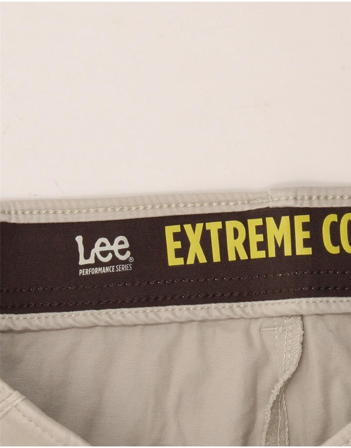 LEE Mens Chino Shorts W38 XL Beige Cotton Vintage Lee and Second-Hand Lee from Messina Hembry 