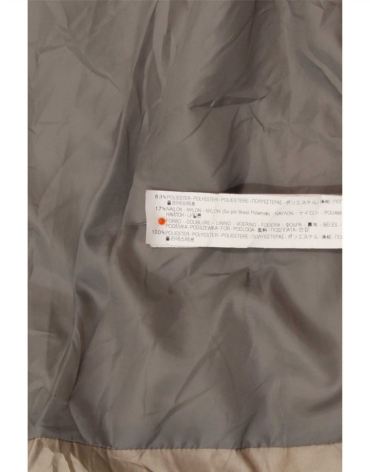 Zara Γυναικείο μπουφάν UK 12 Medium Beige Polyester