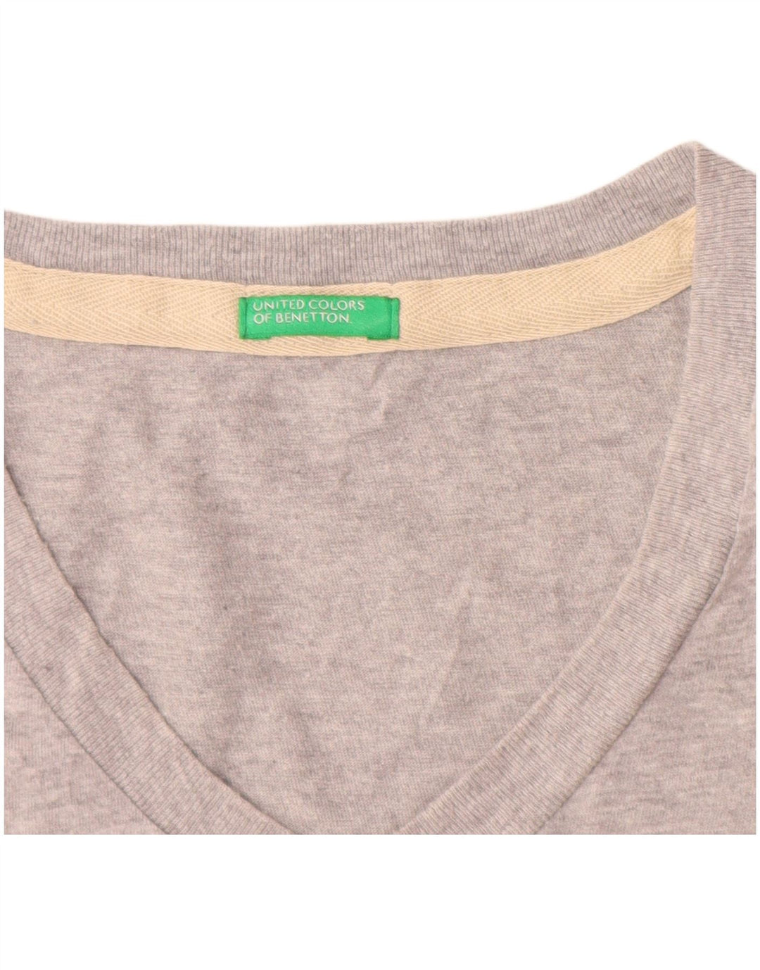 Ανδρικό T-Shirt Benetton Top Medium Grey Flecked