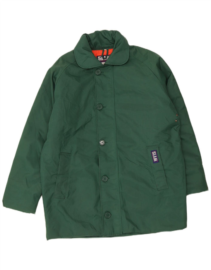 Slam Ανδρικό παλτό UK 38 Medium Green Nylon