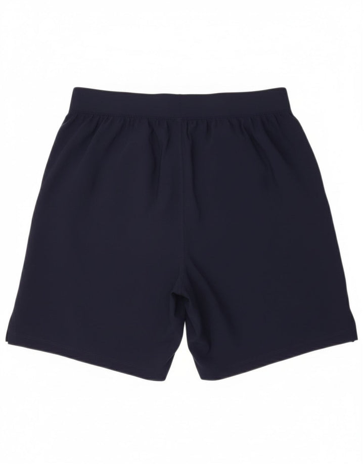 Under Armour Γυναικείο αθλητικό σορτς UK 10 Small Navy Blue Polyester