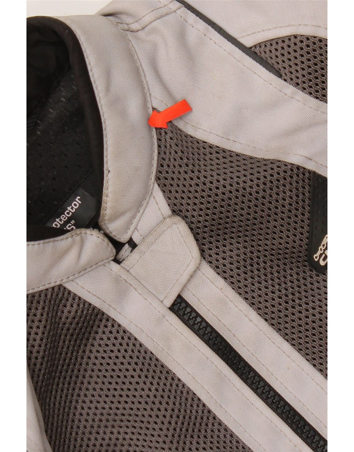 Clover Womens Graphic Racer Jacket UK 6 XS Πολύχρωμο Colourblock