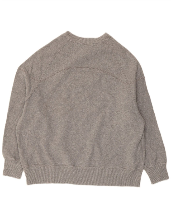 Champion Γυναικεία Γραφική Φούτερ Jumper UK 14 Medium Grey Flecked