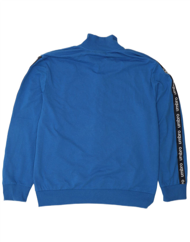 Ανδρική φόρμα Umbro Graphic Top Jacket 2XL Blue Colourblock Cotton
