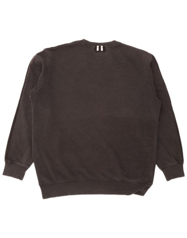 Ανδρικό φούτερ Adidas Jumper μεγάλο γκρι βαμβακερό