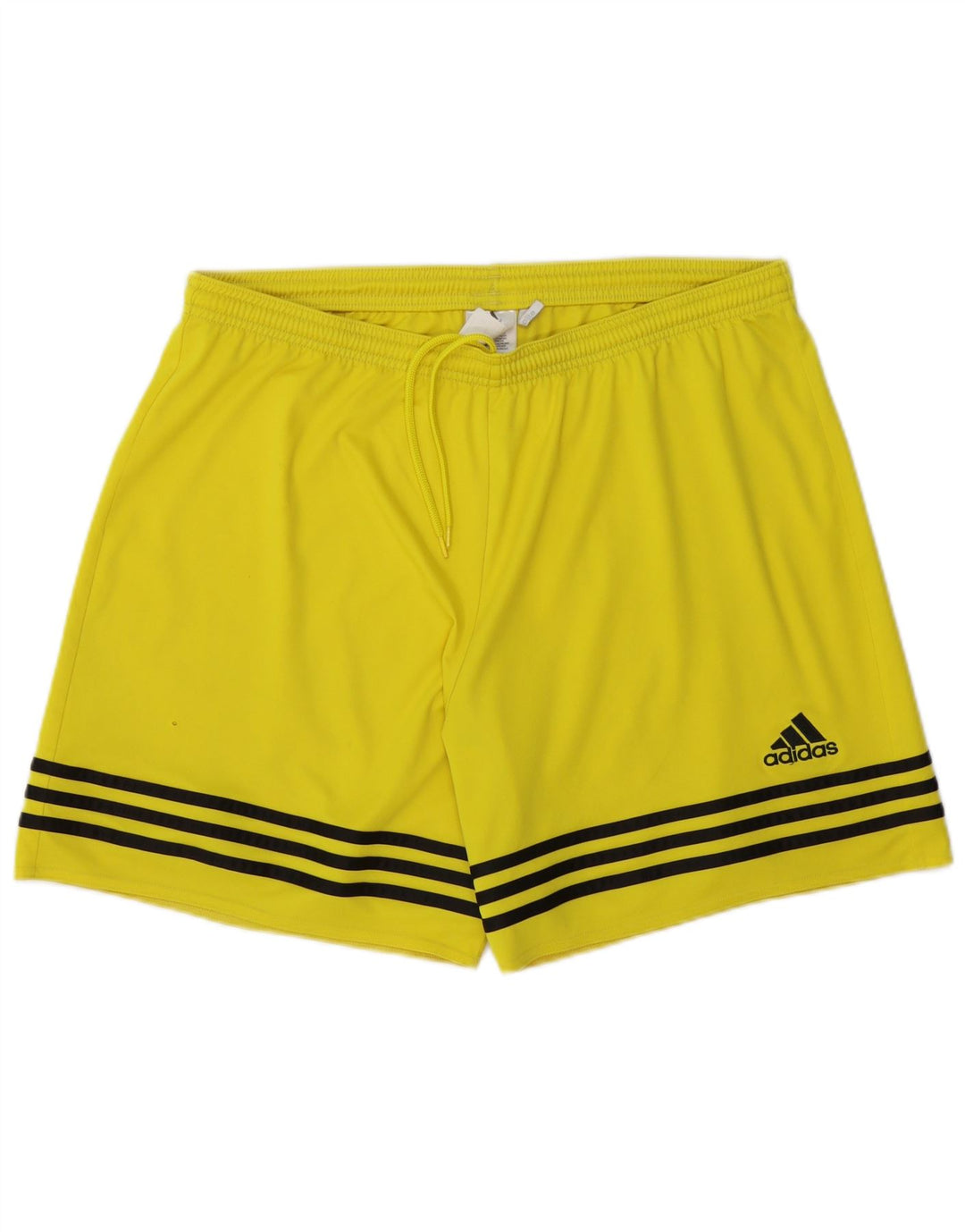 Ανδρικό σορτς Adidas Climalite με μεγάλο κίτρινο πολυεστέρα