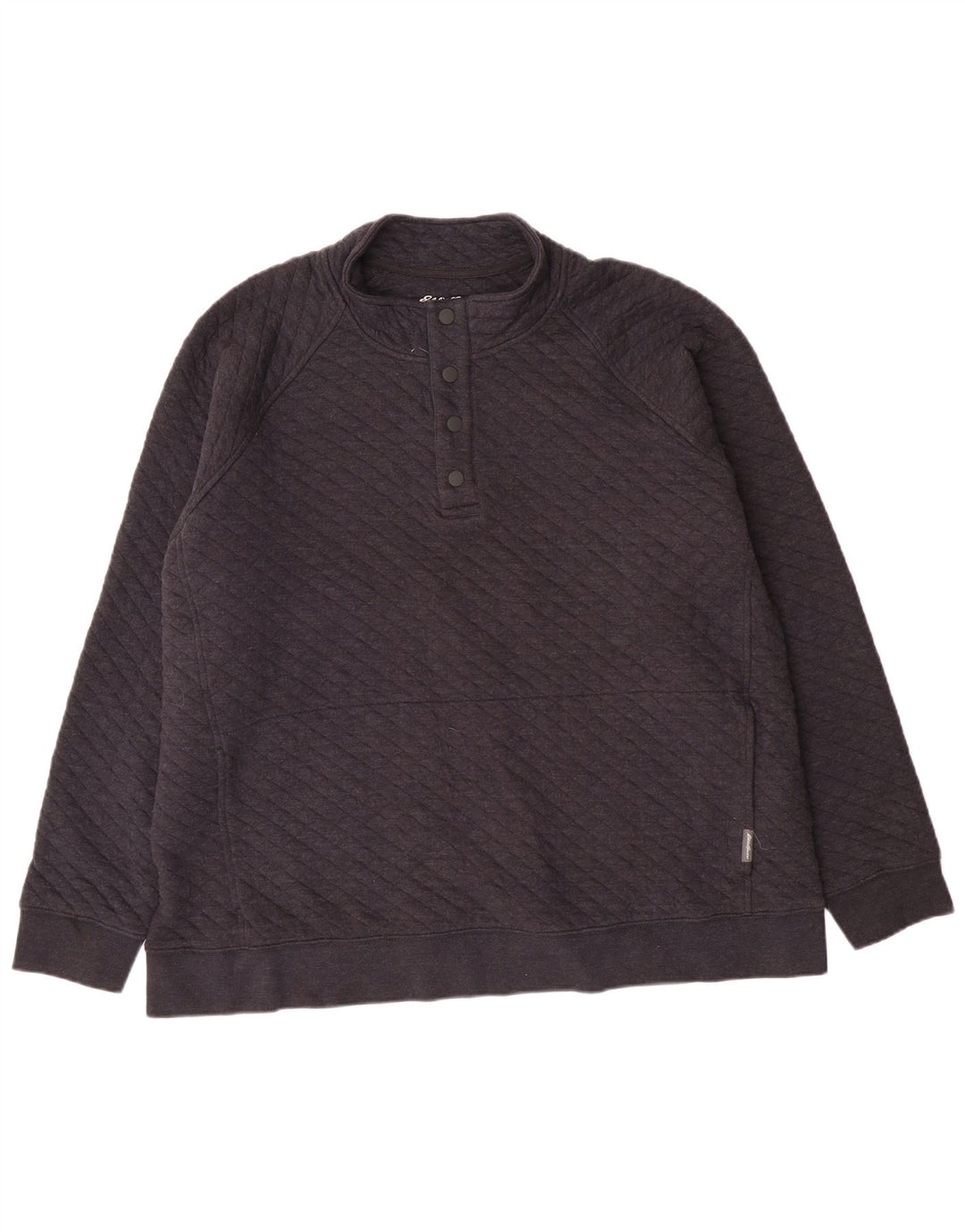 Eddie Bauer Ανδρικό φούτερ με λαιμόκοψη 2XL γκρι γεωμετρικό βαμβάκι