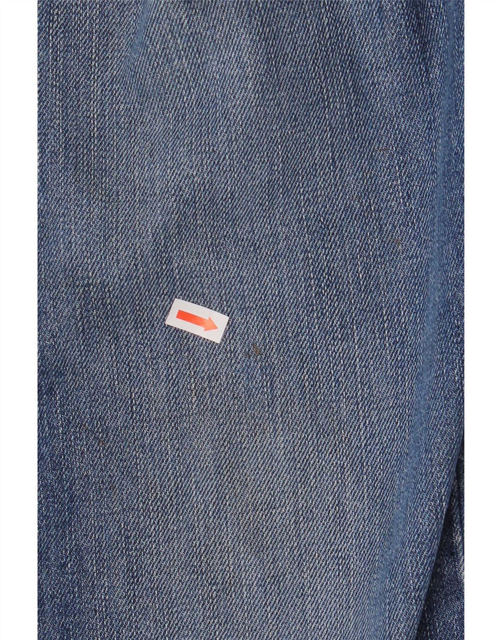 Ανδρικό τζιν Wrangler ίσιο W34 L34 Μπλε βαμβακερό