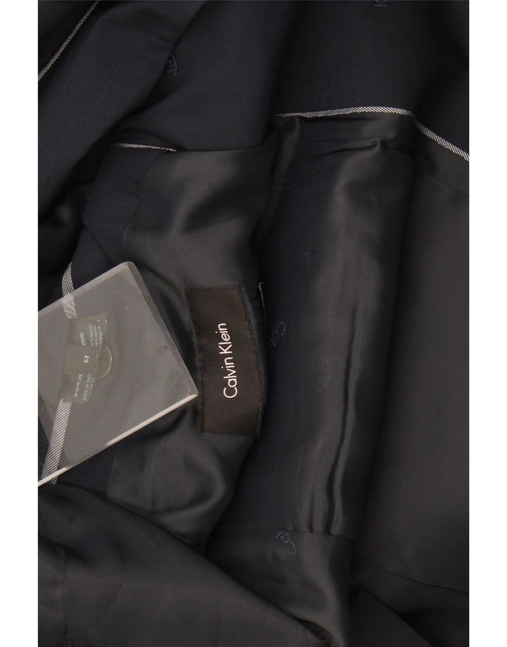 Calvin Klein Ανδρικό σακάκι με 2 κουμπιά σακάκι IT 52 XL Navy Blue New Wool