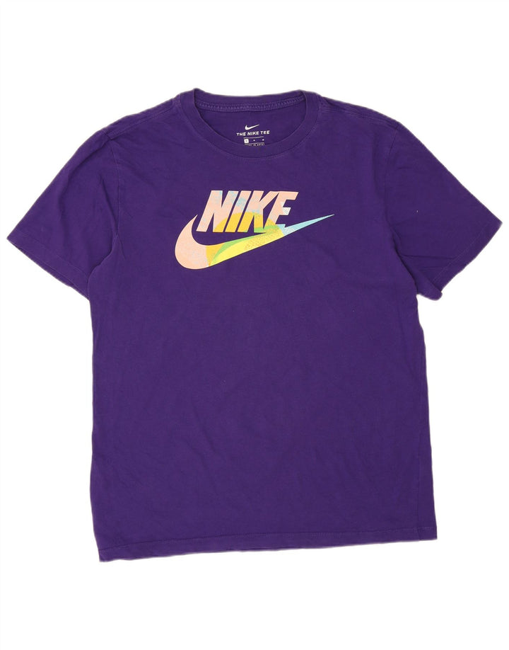 Ανδρικό γραφικό μπλουζάκι NIKE μεσαίο βαμβακερό