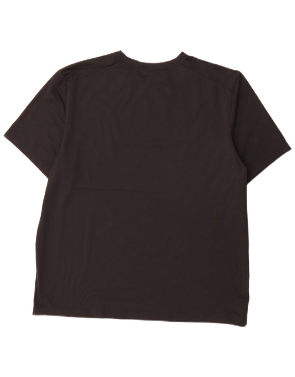 Ανδρικό T-shirt Nike Dri Fit Top Large Μαύρο Πολυεστέρας