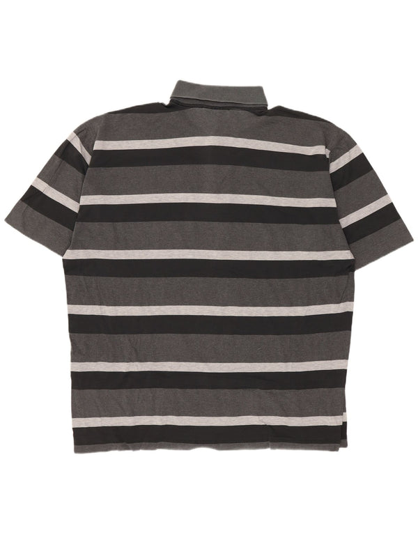 PAUL & SHARK Ανδρικό πουκάμισο Polo Yachting μεγάλο γκρι βαμβακερό ριγέ