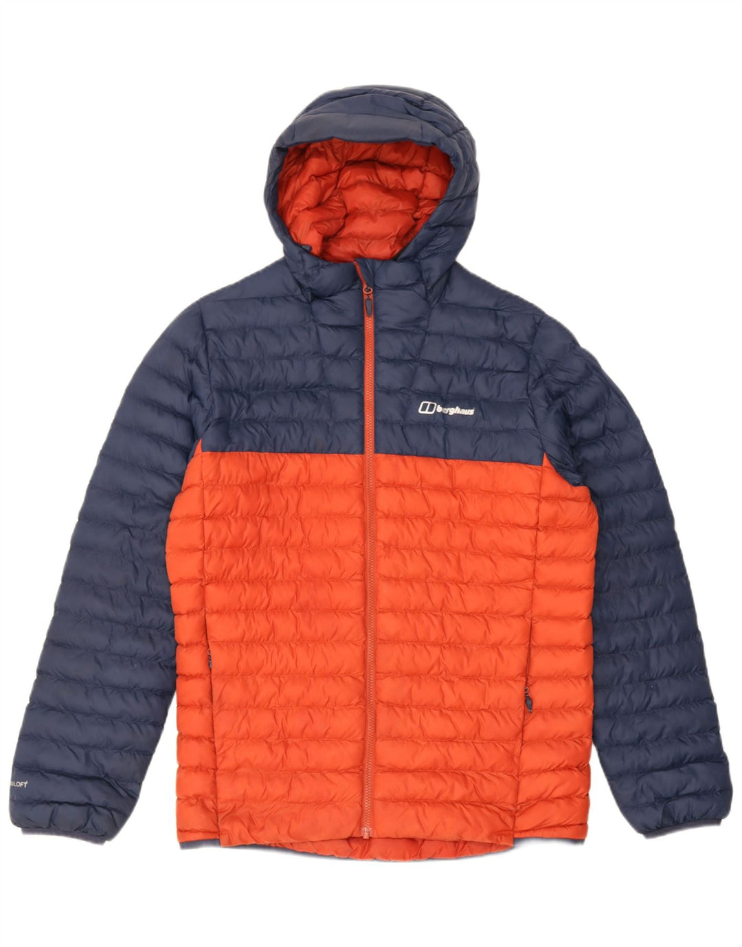 Ανδρικό μπουφάν με κουκούλα Berghaus UK 38 Medium Blue Colorblock Πολυαμίδιο