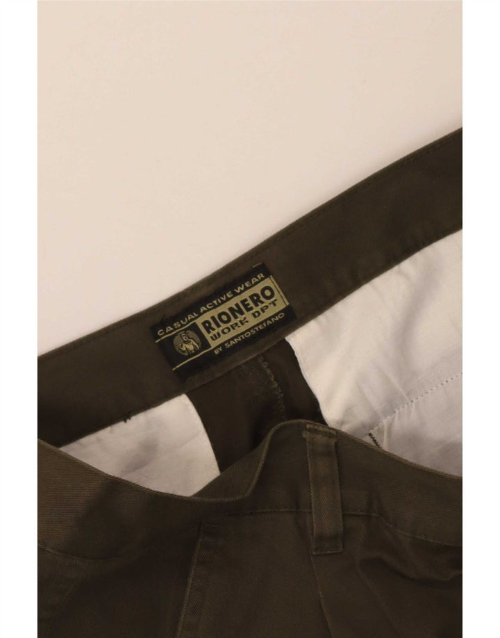 Ανδρικό σορτς Rionero Cargo της Santostefano W32 Medium Green