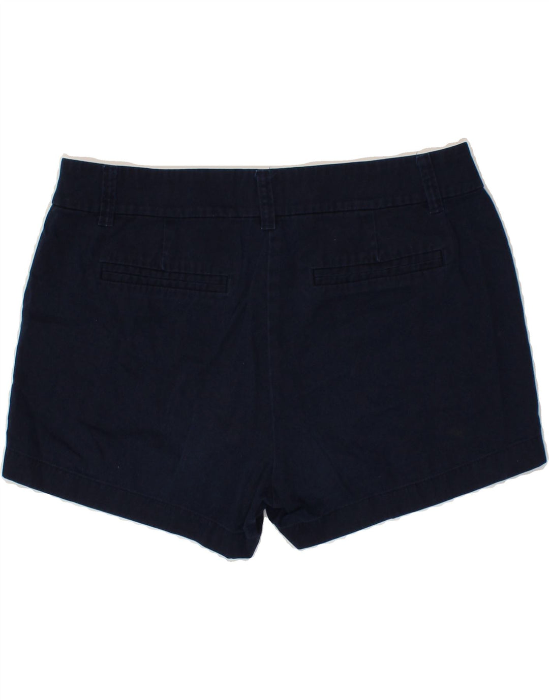 J. CREW Womens Chino Shorts US 6 Medium W30 Navy Blue Cotton Vintage J. Crew and Second-Hand J. Crew from Messina Hembry 