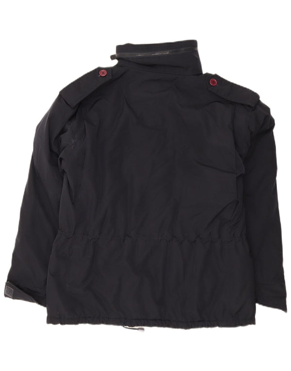 Ανδρικό στρατιωτικό τζάκετ Alberto Aspesi UK 36 Small Black
