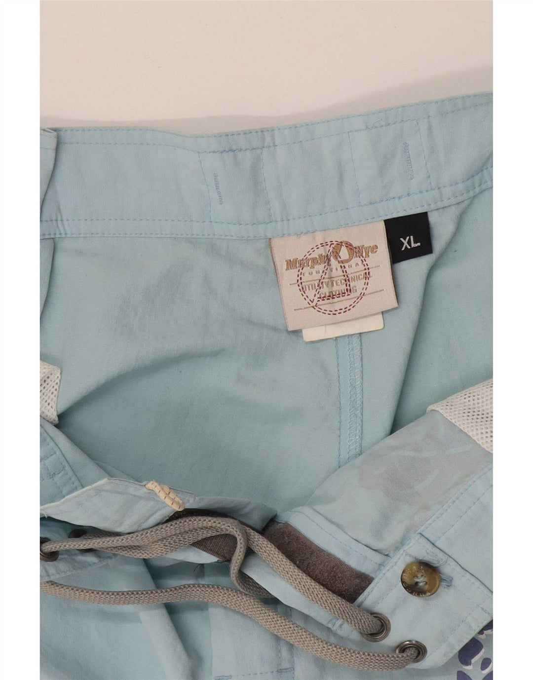 Ανδρικά γραφικά σορτς κολύμβησης Murphy & Nye XL Blue Floral Polyamide