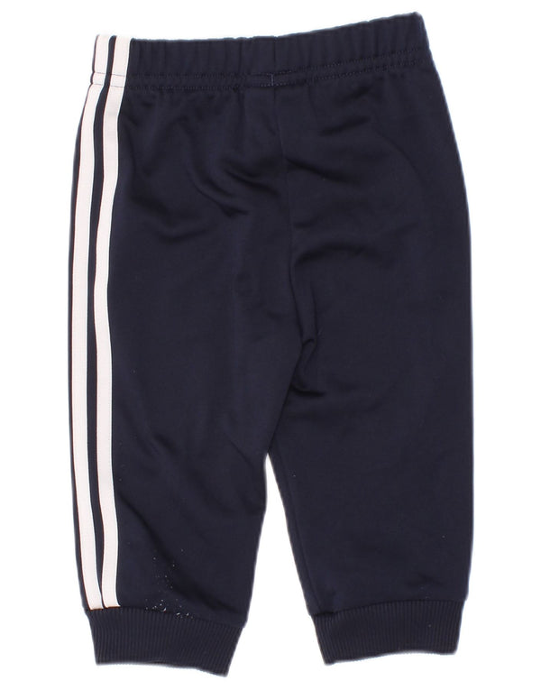Παντελόνι αθλητικής φόρμας Adidas Baby Boys Joggers 3-6 μηνών Navy Blue Polyester