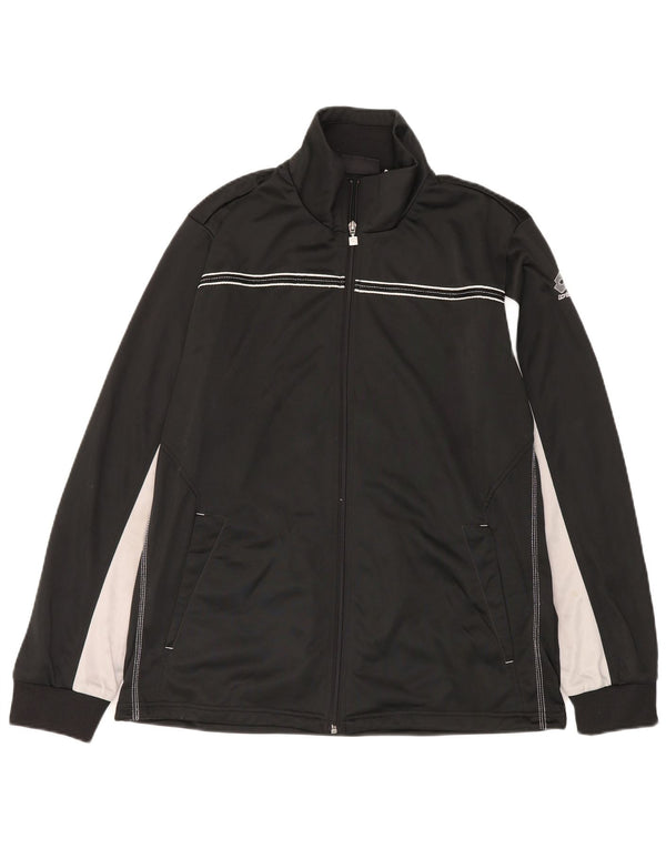 Ανδρική φόρμα Lotto Top Jacket XL Μαύρο πολυεστέρα