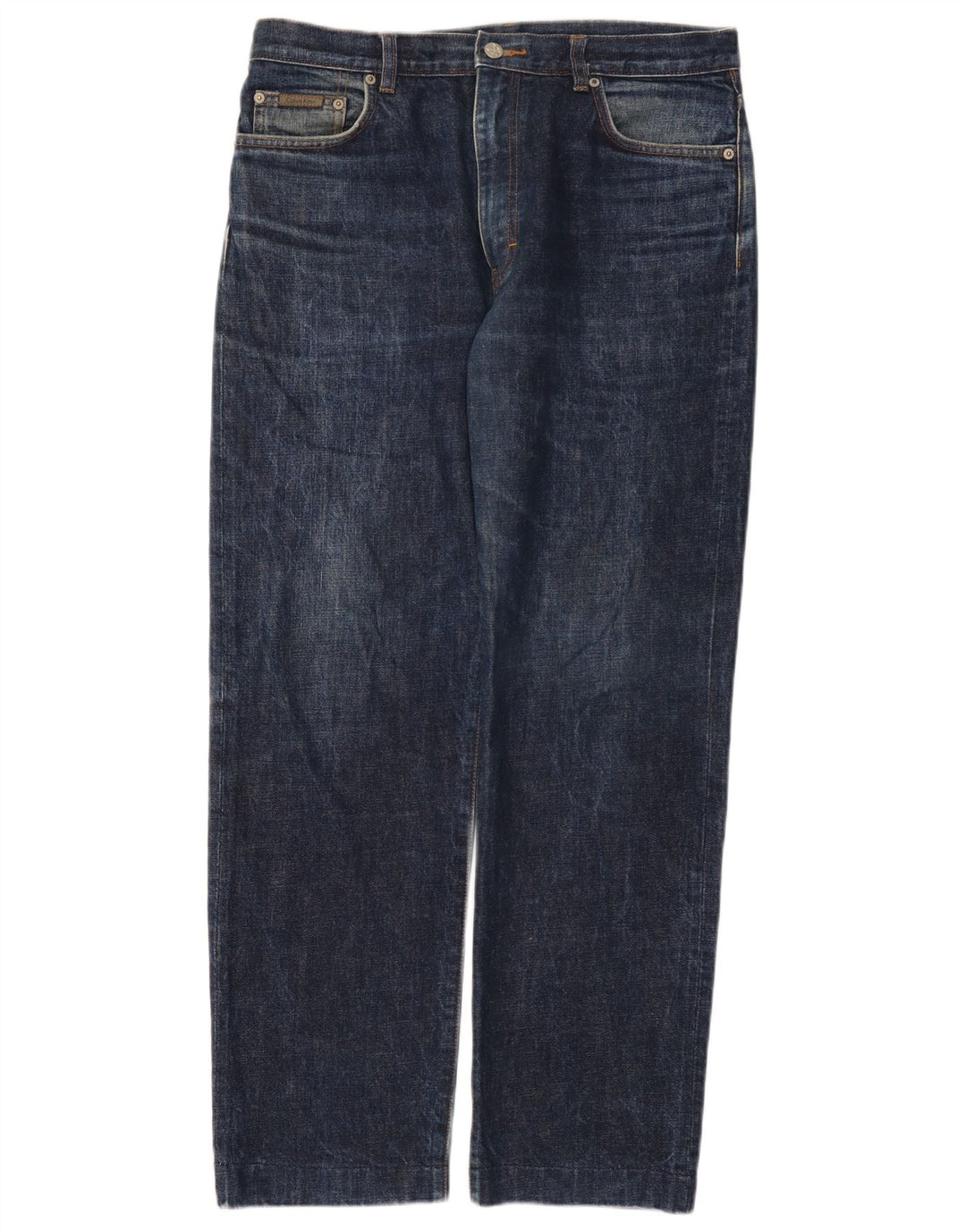 Ανδρικό τζιν ίσιο Calvin Klein W33 L29 Μπλε βαμβακερό